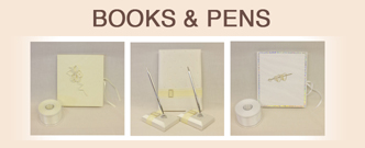 Wedding & Engagement Guest Books & Ribbons